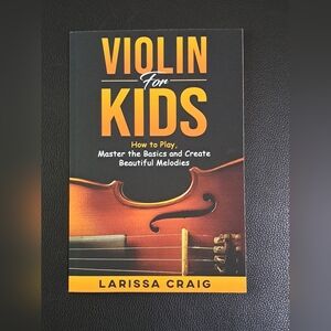 Violin for Kids book, never used